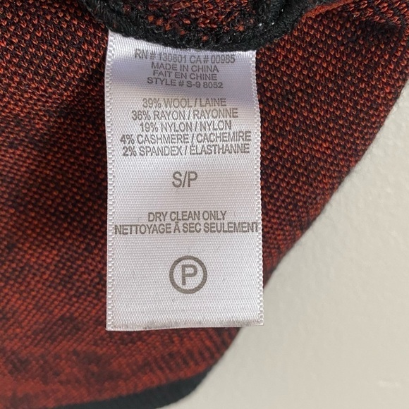 A.L.C Ellwood Leopard Print Pencil Wool Skirt S - Picture 4 of 9